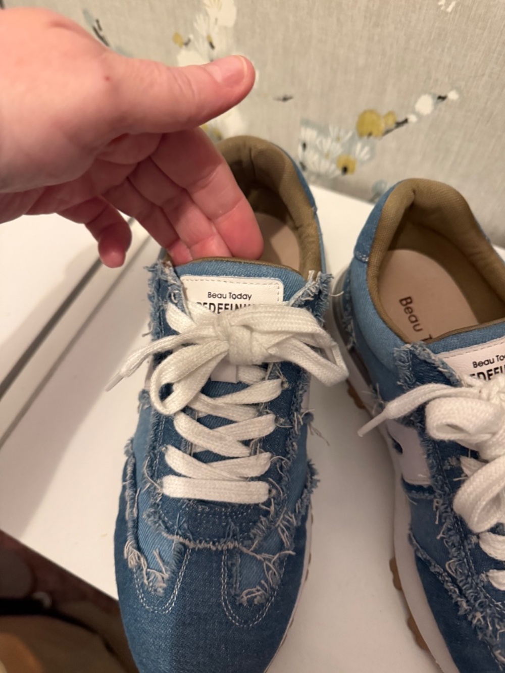Denim sneakers - Picture 4 of 5